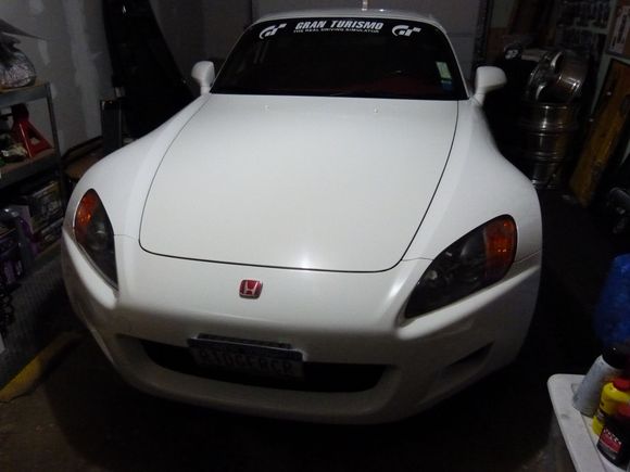 OEM hood installed as of January, 2017.