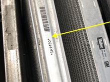 I believe that this is the intercooler and needs to be replaced.