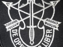 Army Special Forces Crest - Green Berets. "De Opresso Liber" - "Free The Opressed"