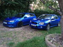 Only other photo I've got of them together!