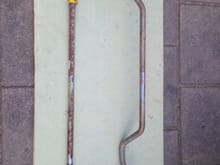 Whiteline 24mm front adjustable roll bar with polly bushes and standard links for alloy arms. The rusty one in picture (rear sold ) hence £50 + £15p&p uk.