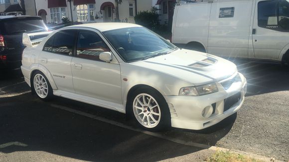 My Evo was a R because the fuel cap cover  was missing, all pics shown on when I did the Jap HPi check, still the cleanest car I’ve ever owned 