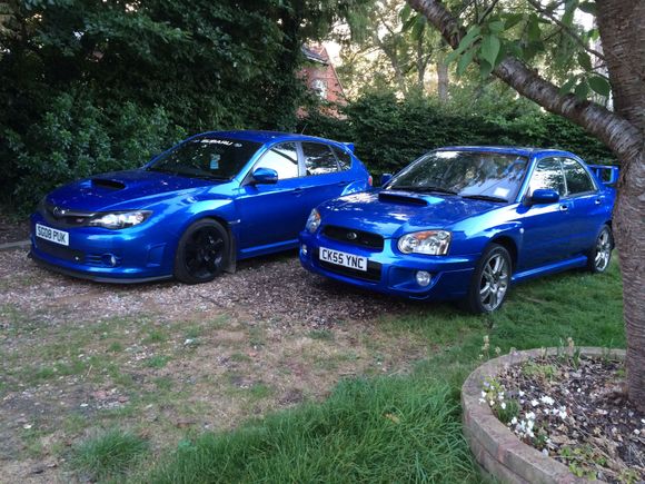 Only other photo I've got of them together!
