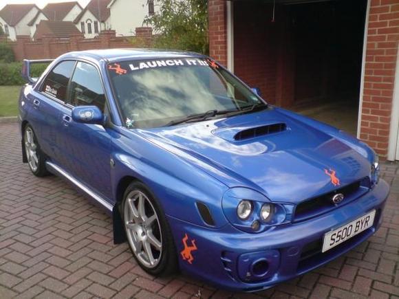 Stickered up for WRC 08