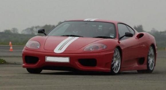 Track Day at Elvington in my F360 CS - killed the front tyres!