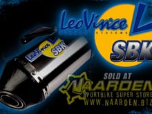 Leo Vince exhaust on sale at www.Naarden.biz - Naarden Sportbike Super Store