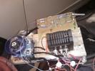 scary looking frankenstein prototype of regulator/rectifier  LOL