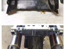 For a reference to help others since when I searched I never found many visual aids on how to trim this for my under-tail...this was my 1 attempt and fail... I didn’t like that it removed the one tab to mount the ignition box and such...didn’t really like the idea of them rattling around 1/2 attached
