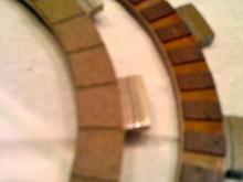 stock on right ,and ebc on left