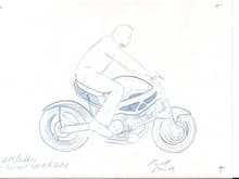 bikes drawings