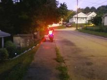 homebrew led tail light convertion from about 50ft away
