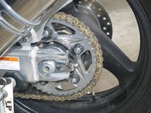 Vortex 520 chain and sprockets conversion kit
