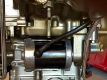 Front of the engine, now is as clean as humanly possible without a paint re-spray!