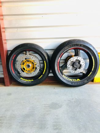 New EBC rotors and sprocket. 