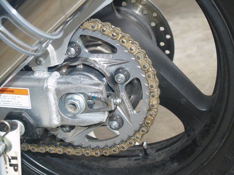 Vortex 520 chain and sprockets conversion kit