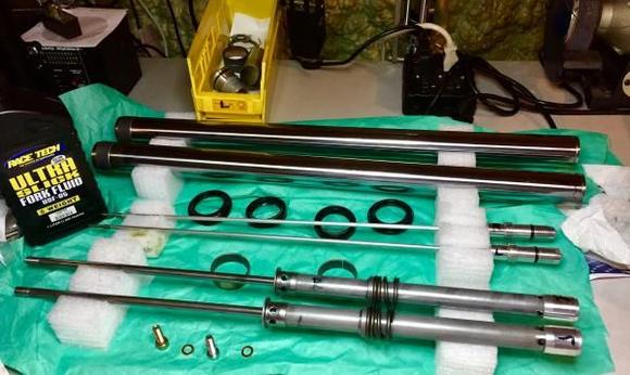 Damper rod sub-assemblies built