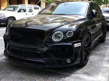 All black Mansory Bentley Bentayga in Doha, Qatar.