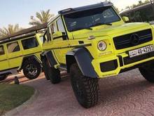Neon Yellow Mercedes-Benz G63 AMG 6x6 in Kuwait.