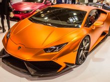 Lamborghini Huracan at the Motoshow in Essen (26-11-2016)