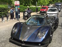 Pagani Zonda 760 VR Roadster.  Spotted in London, United Kingdom by TFJJ