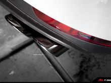 Fi Exhaust – Fi Design Diamond Black Quad Tips.