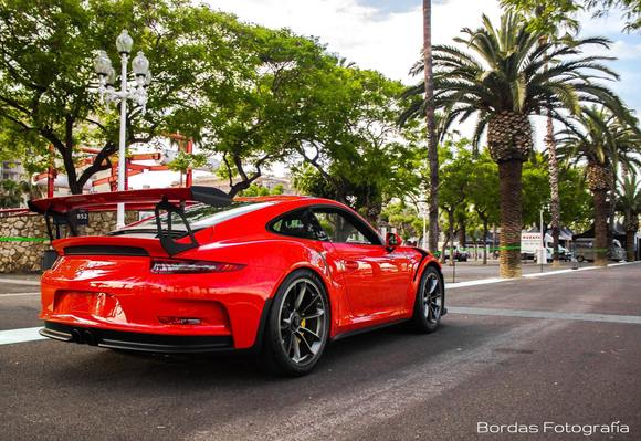 Porsche 991 GT3 RS. Facebook: Bordas Fotografía