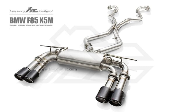 Fi Exhaust for BMW F85 X5M – Full Exhaust System