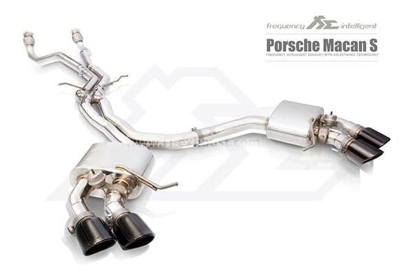 Fi Exhaust for Porsche Macan S/ GTS – Full Exhaust System.