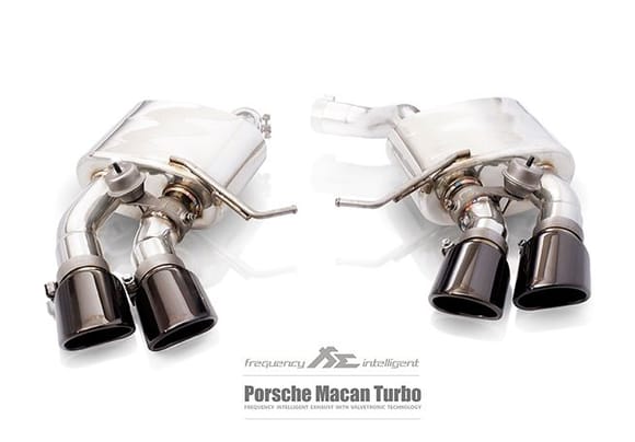 Fi Exhaust for Porsche Macan Turbo 3.6TT - Valvetronic Muffler.