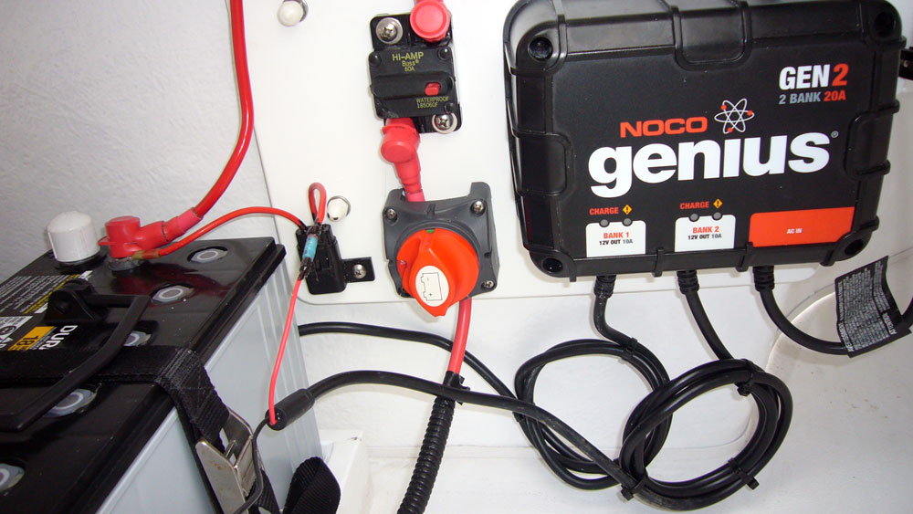 NOCO Genius Pro 10a 3-Bank Onboard Charger