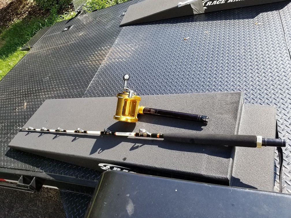 Penn International 50 Wide Rod reel combo The Hull Truth Boating