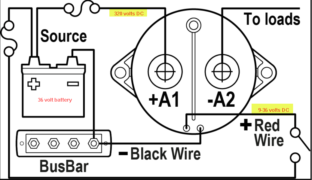 36V relay to remotely turn on my Rhodan The Hull Truth Boating and