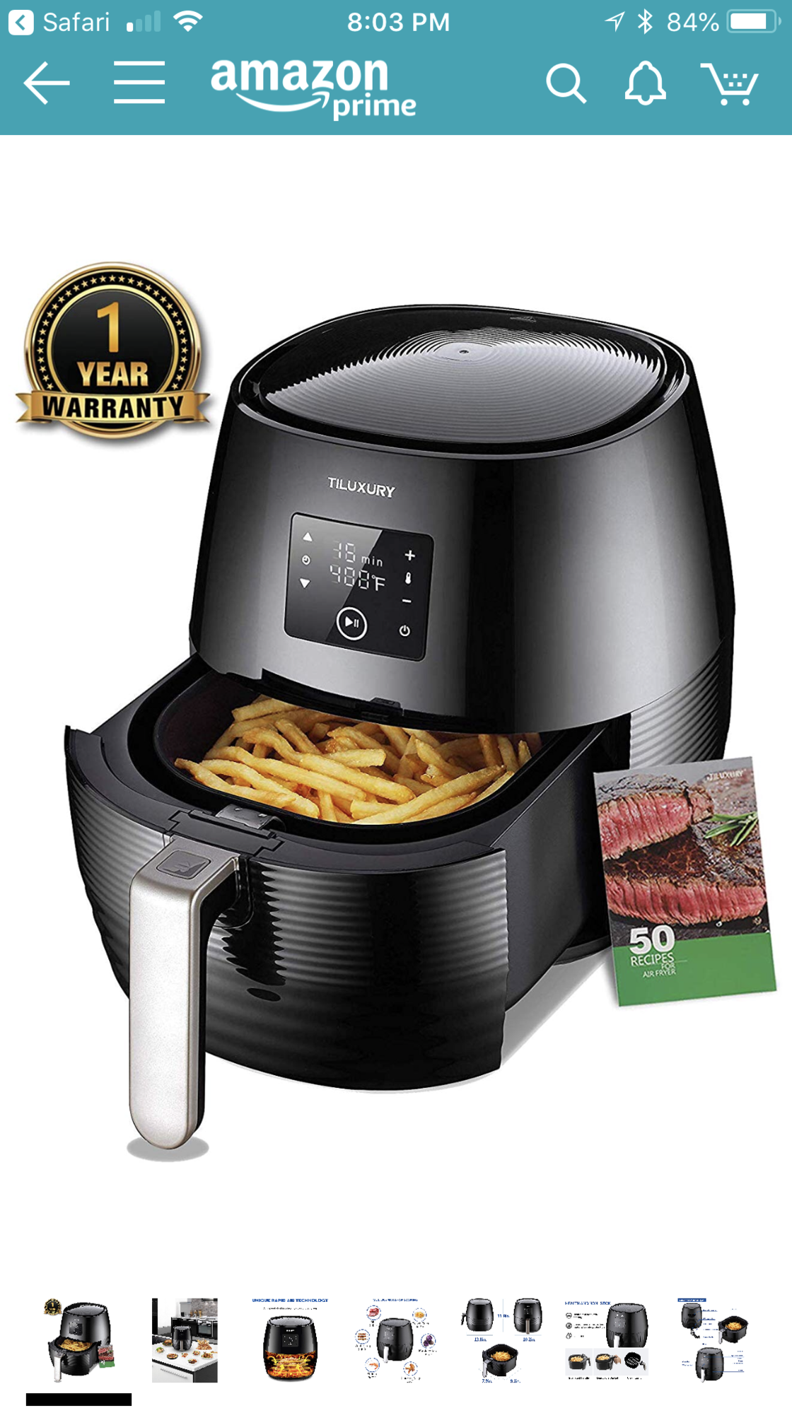 air fryer on yacht