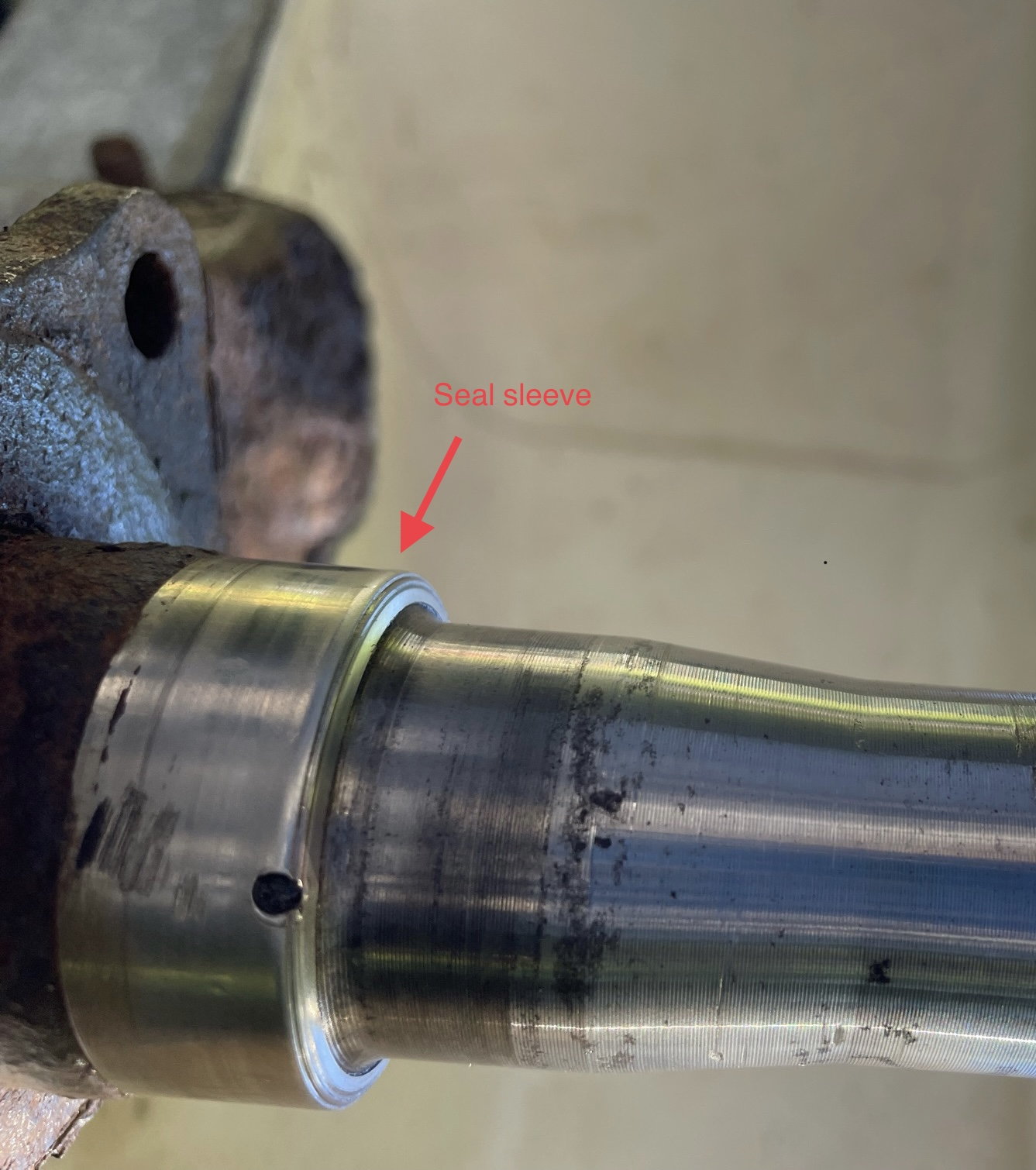 Where do I cut the broken trailer axle/spindle to weld new spindle? - The  Hull Truth - Boating and Fishing Forum