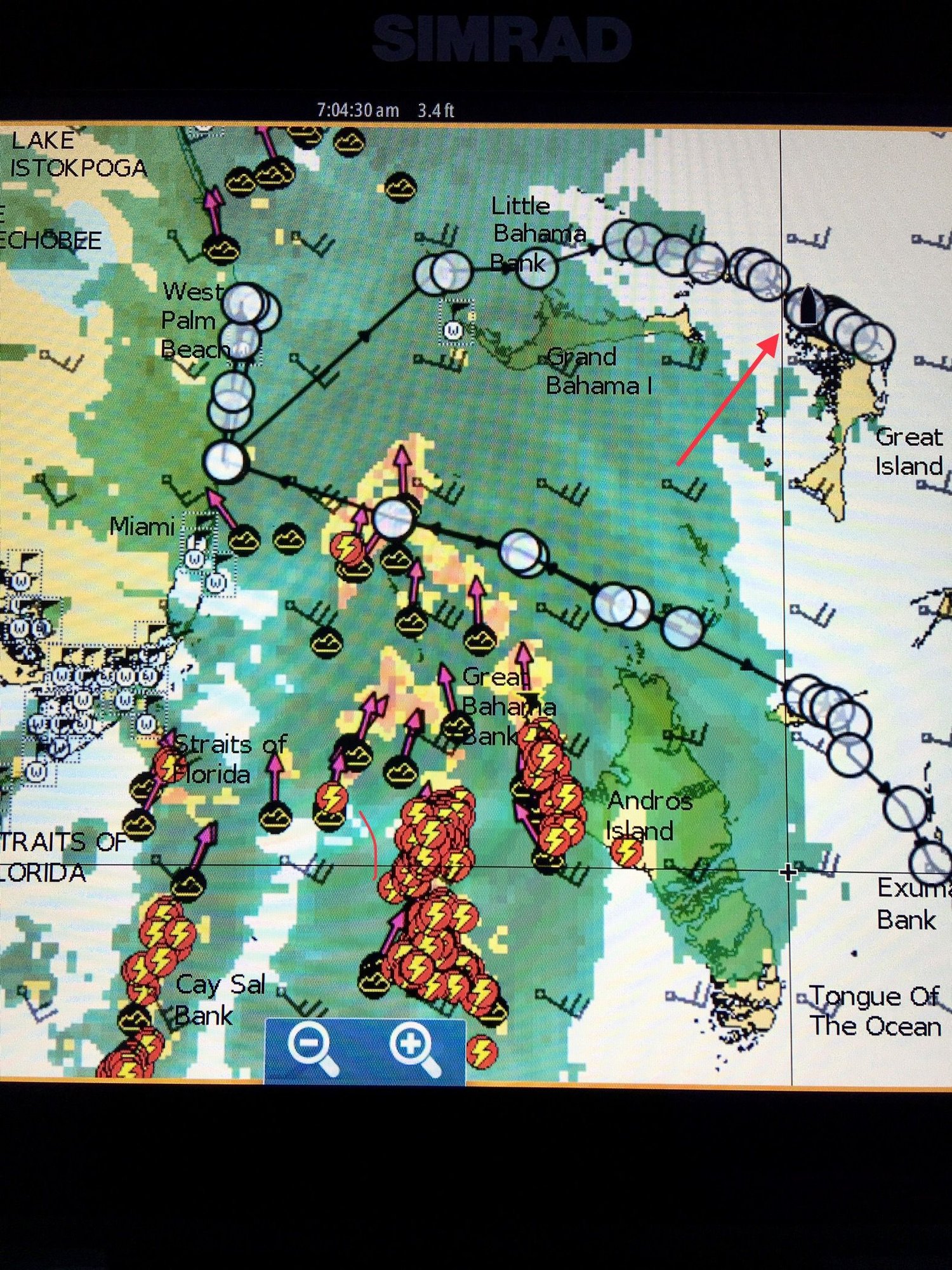 sirius travel link weather map symbols