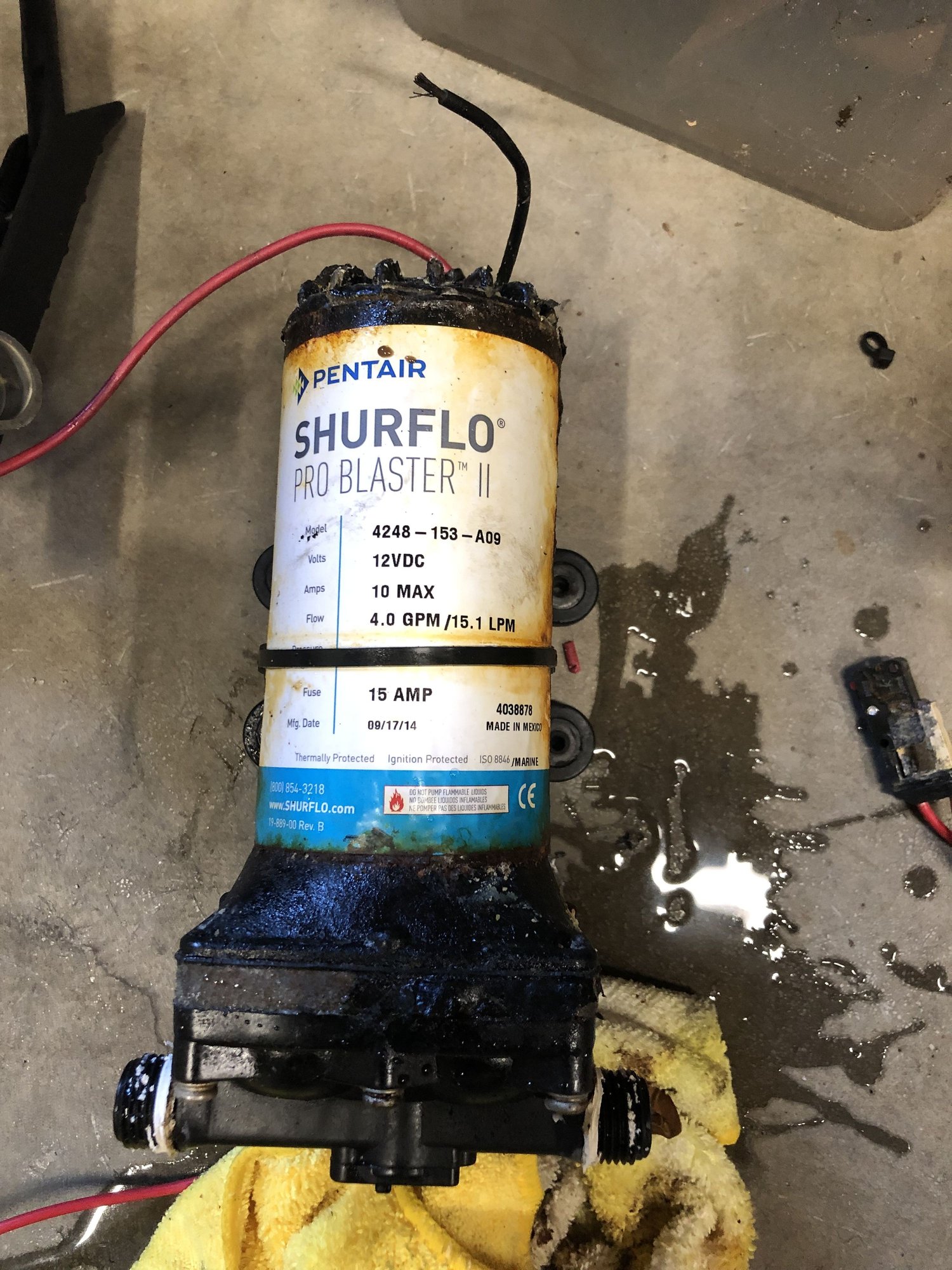 Washdown pump failure The Hull Truth Boating and Fishing Forum