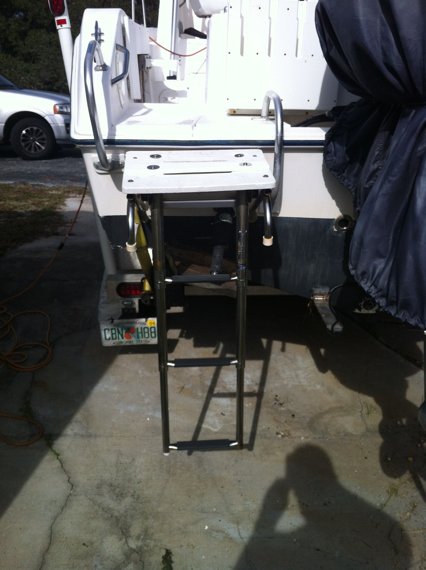 Custom dive ladder/platform Tampa area who? The Hull Truth