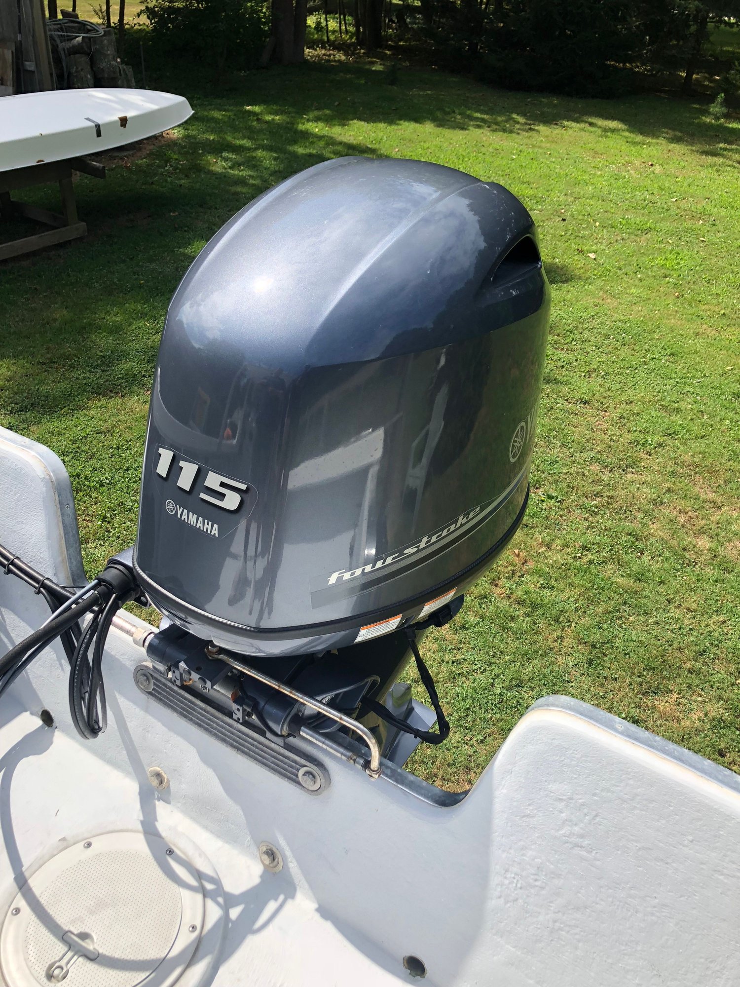 2014 F115 Yamaha 75 hours 25'shaft The Hull Truth Boating and Fishing Forum