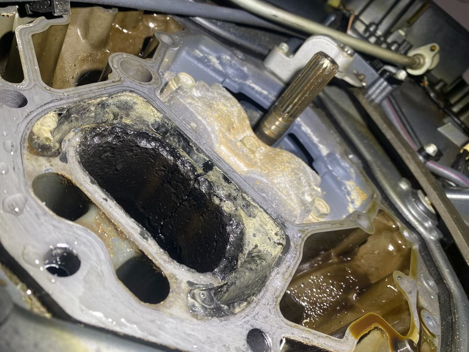 09 F250 oil leaking from ehaust The Hull Truth Boating and Fishing