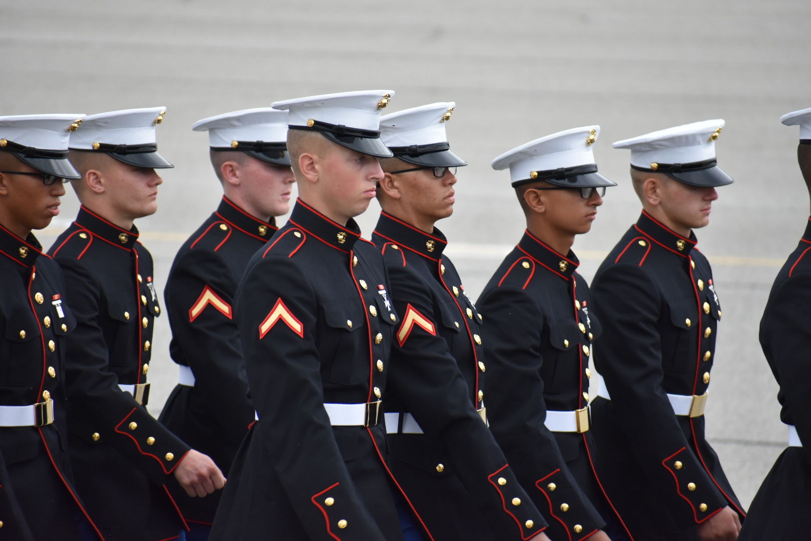 Going to Parris Island Marine boot camp graduation ceremony Page 3