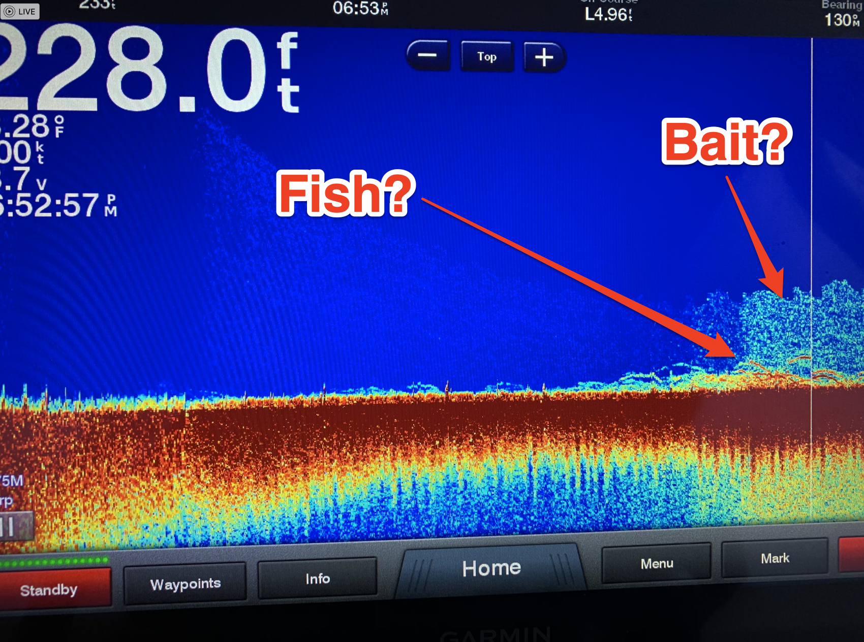 Garmin 7612 + Airmar B175M - best settings for bottom fish? - The