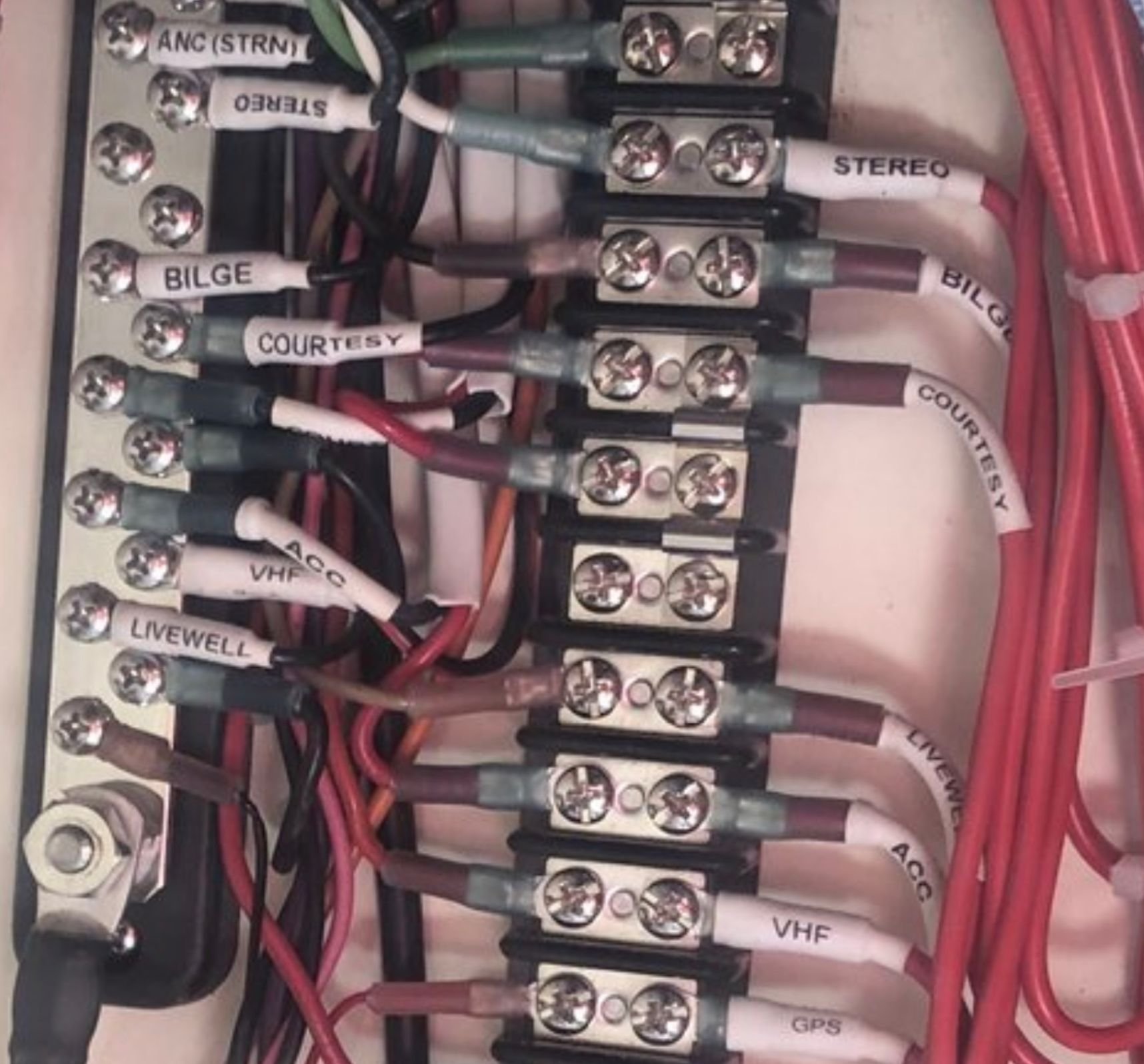 Downside of Stacking Negative Ground Wires on Bus Bar Page 2 The