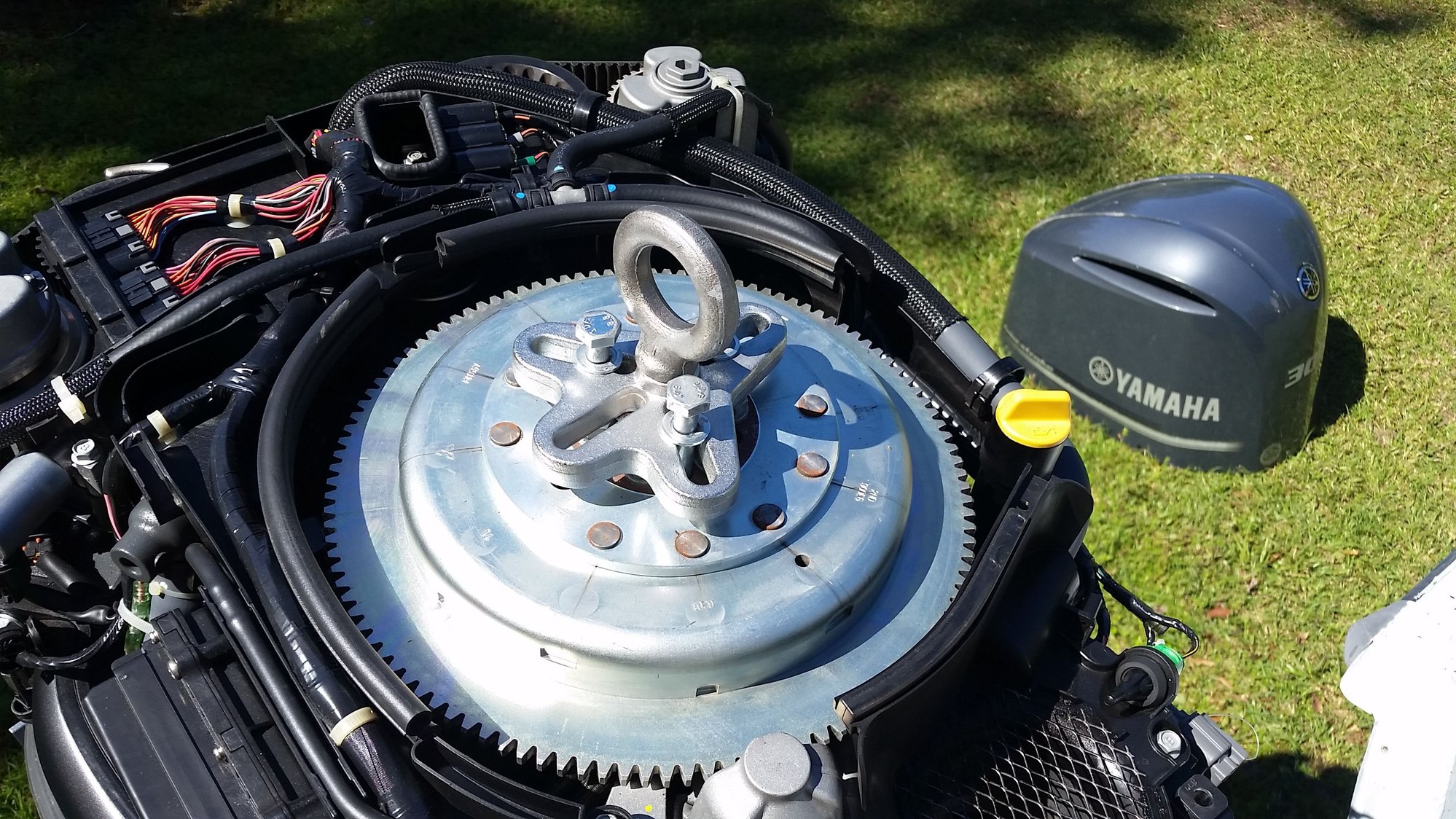 DIY Yamaha F300 Lifting Bracket The Hull Truth Boating and Fishing