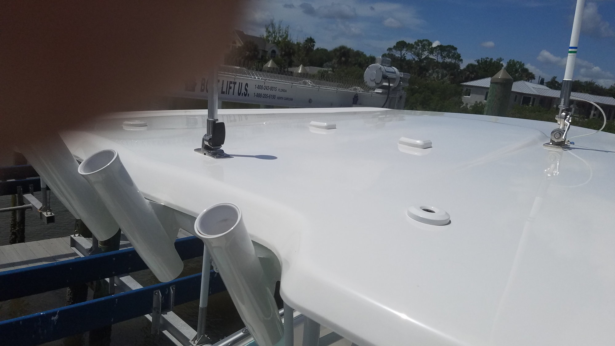 Outrigger installation on Robalo CC Explorer - The Hull Truth - Boating and  Fishing Forum