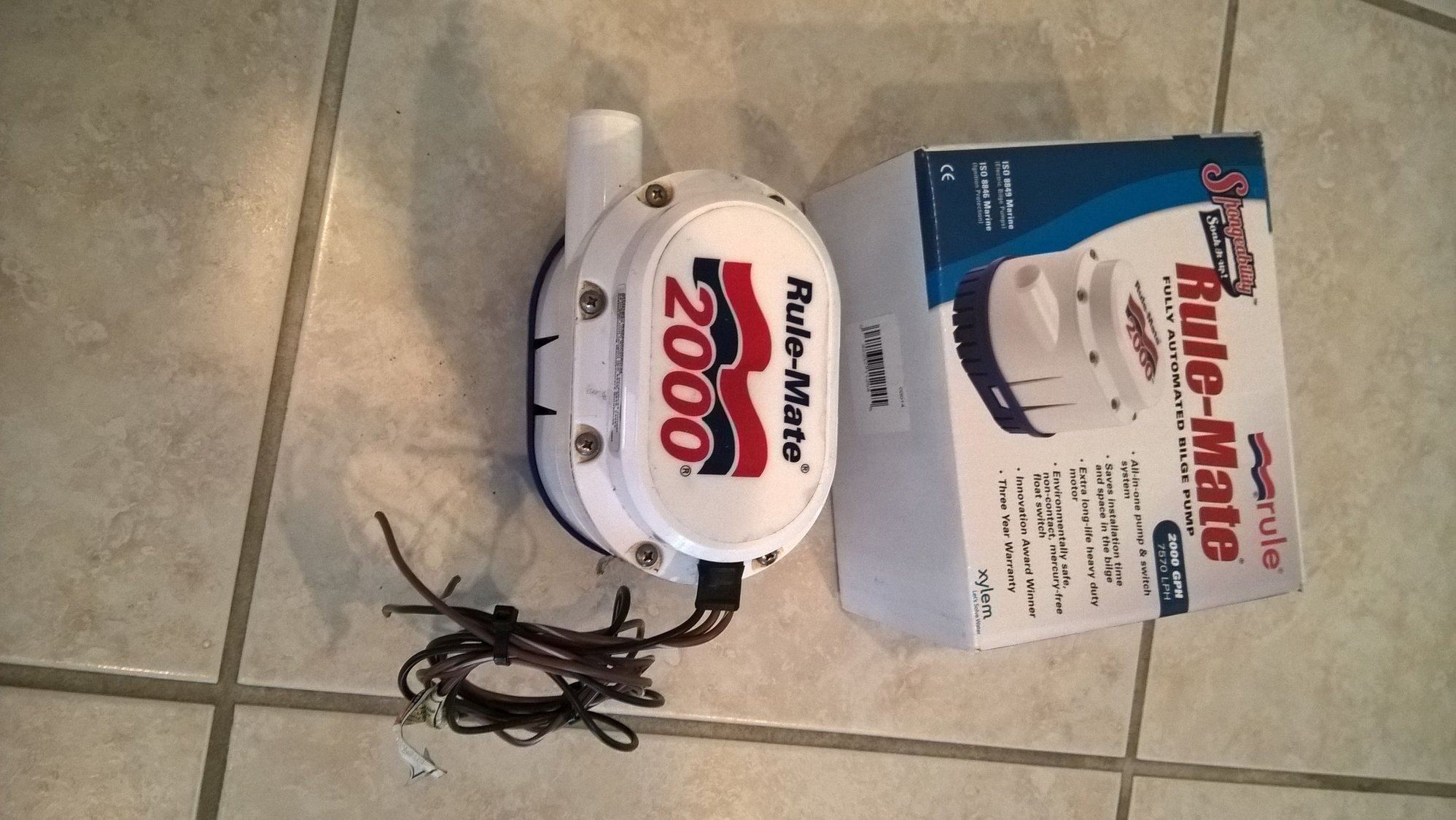 Xylem Rule 2000 Bilge Pump The Hull Truth Boating and Fishing Forum