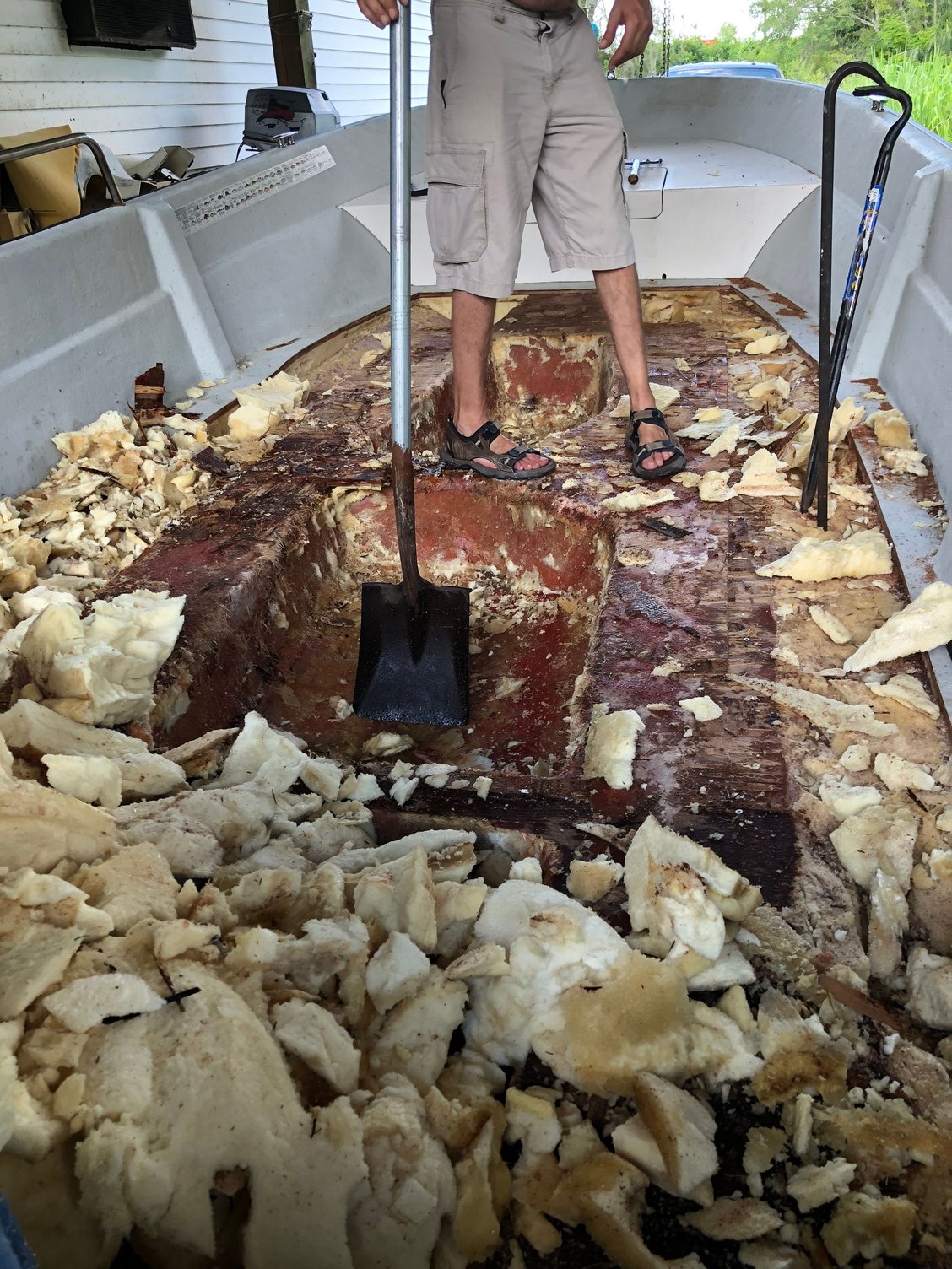 Waterlogged foam Drill holes? The Hull Truth Boating and Fishing