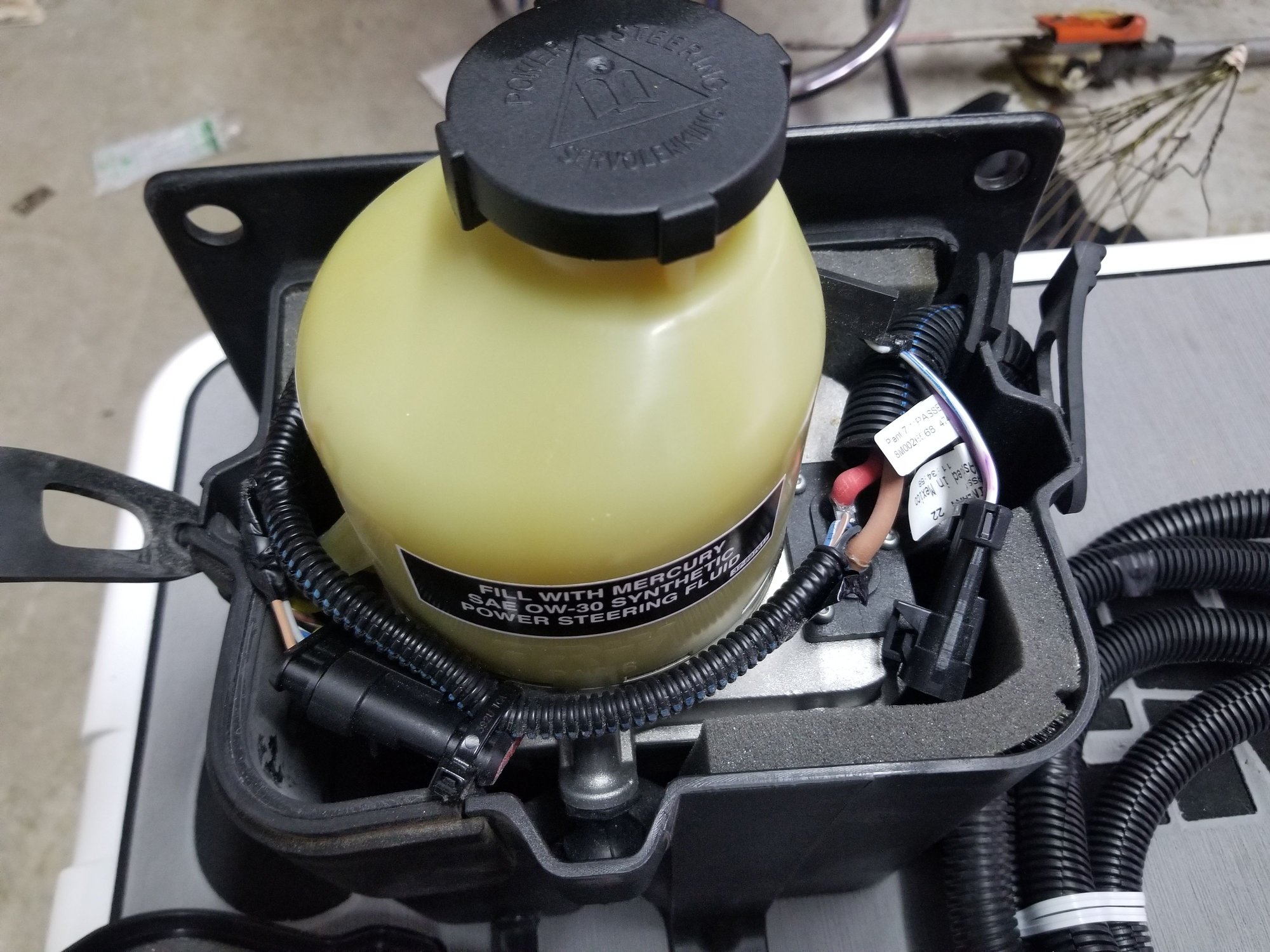 The Hull Truth Boating and Fishing Forum Mercury power steering