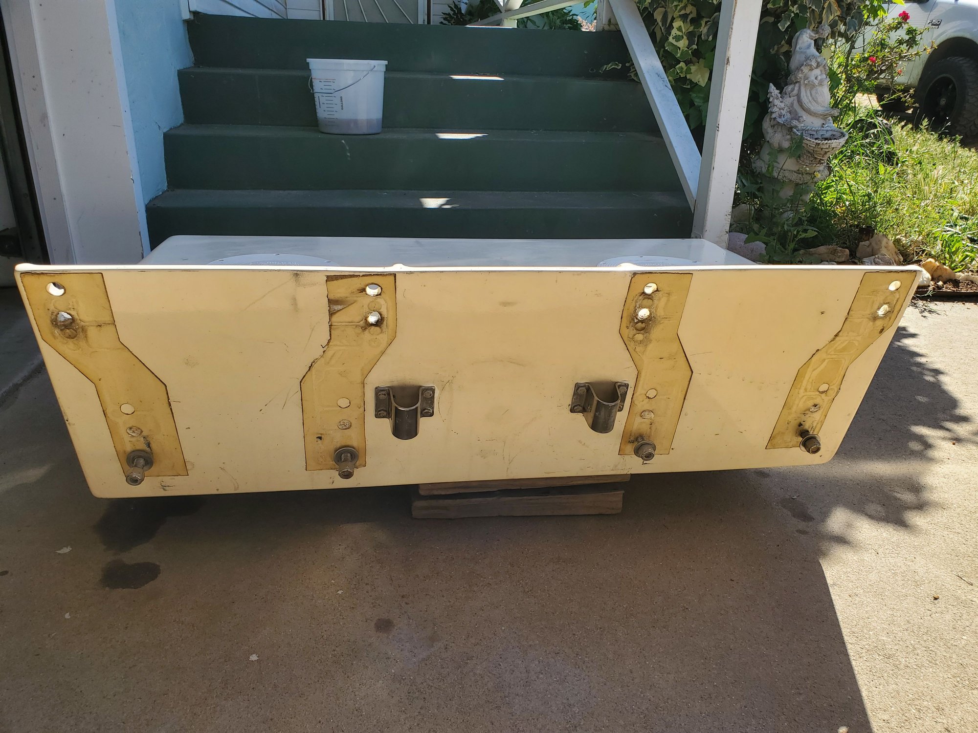 Stainless Marine twin engine bracket The Hull Truth Boating and