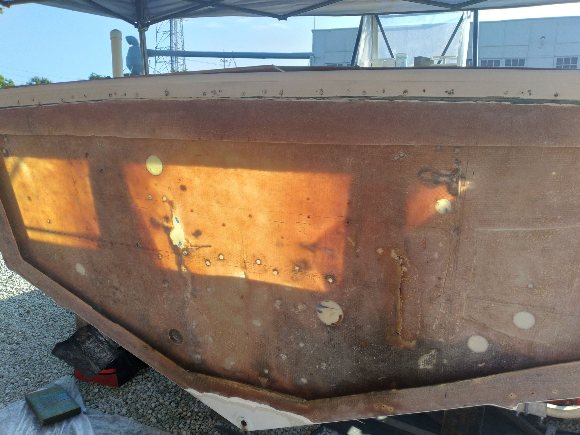 Contemplating buying a converted Japanese longliner. Fibreglass hull. My  biggest concern is the hull is 50 years old. Thoughts? And what advice can  anyone give regards testing for structural integrity of the