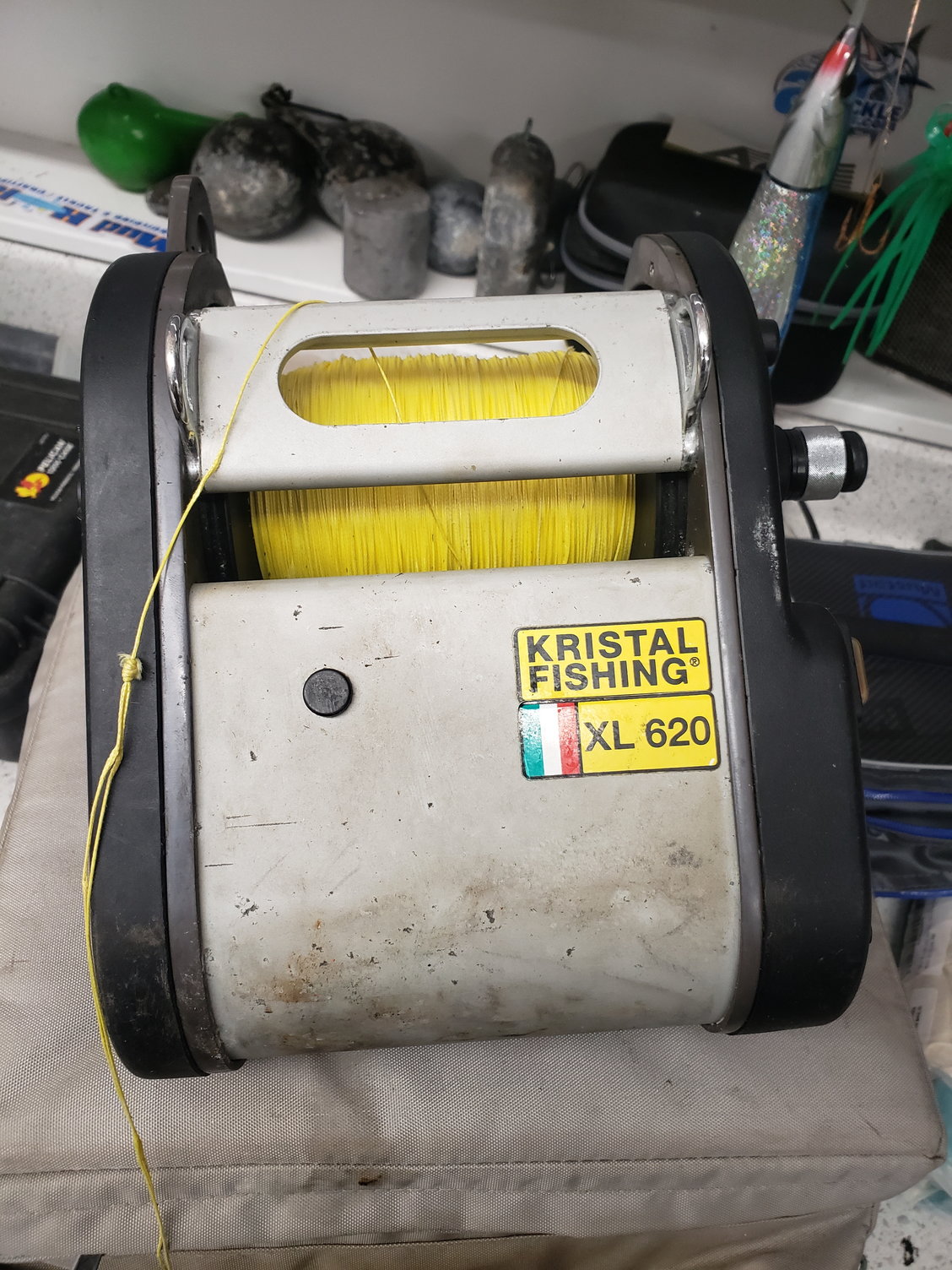 Kristal electric reel 4-SALE..PRICE REDUED..SOLD - The Hull Truth